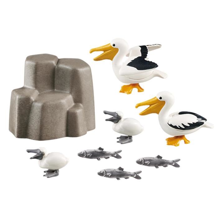 Playmobil 9070 - Family Fun - Famille De Pelicans - Laquarium