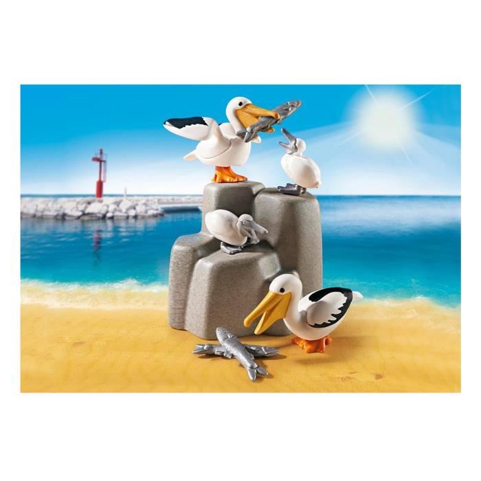 Playmobil 9070 - Family Fun - Famille De Pelicans - Laquarium