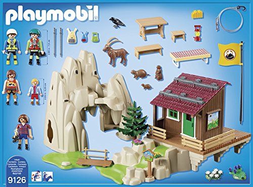 Playmobil - Nouveaute 2018 - Rocher d'escalade et accueil - 9126
