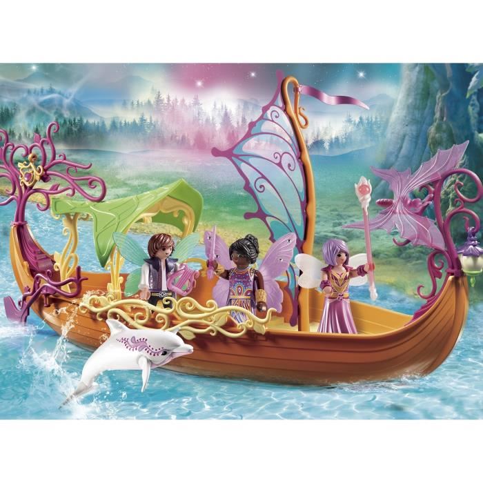 Playmobil 9133 Bateau Des Fees Enchante