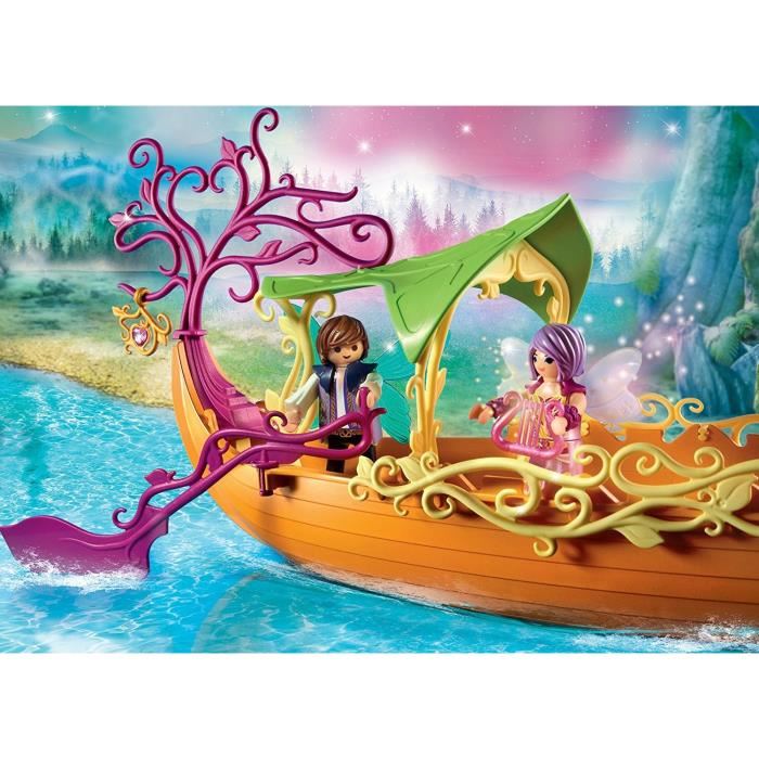 Playmobil 9133 Bateau Des Fees Enchante