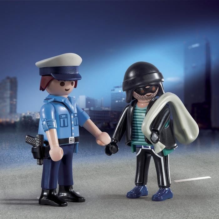 Playmobil 9218 - Duo Policier Et Voleur