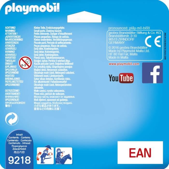 Playmobil 9218 - Duo Policier Et Voleur