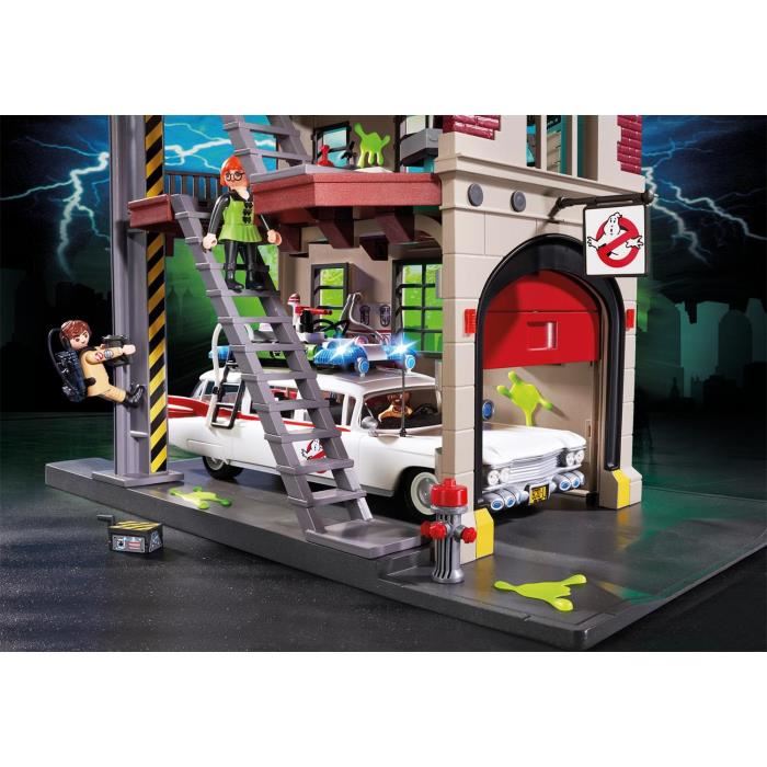 Playmobil Ghostbusters - Quartier General Edition Limitee - 9219