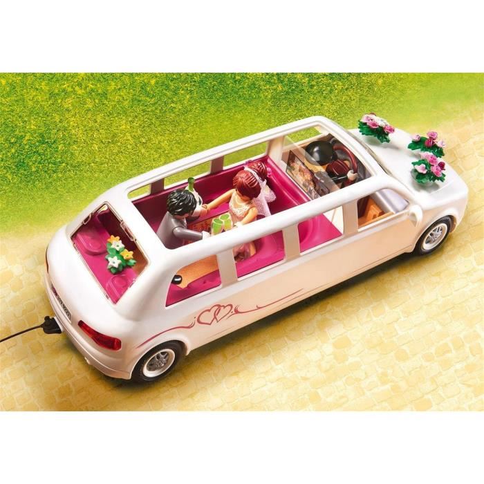 Playmobil 9227 - City Life - Limousine Et Couple De Maries - Le Mariage