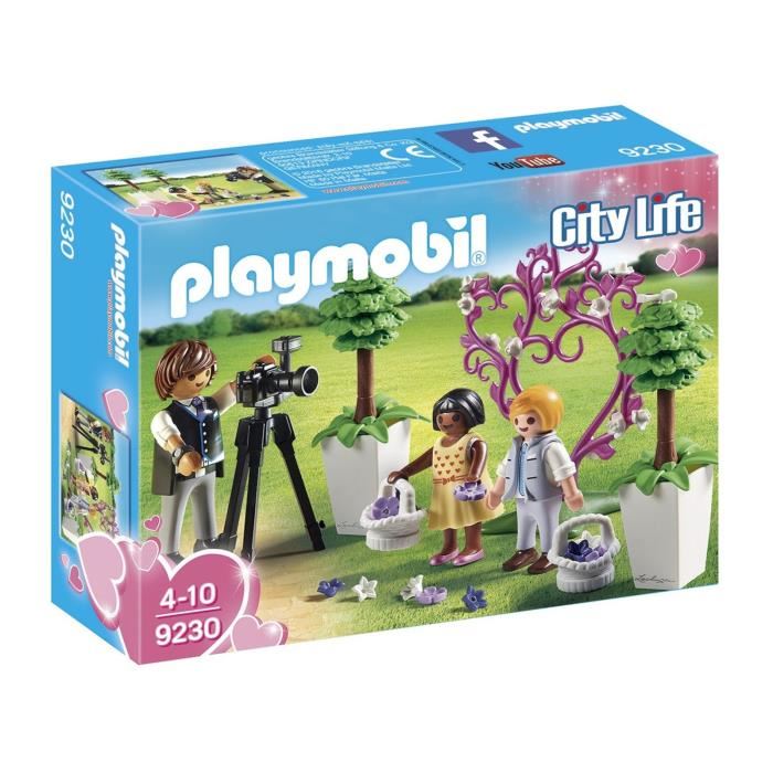 Playmobil 9230 - Enfants Dhonneur Avec Photographe - Le Mariage