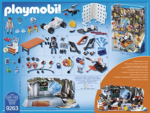 Playmobil Advent Calendar 'Top Agents' with LED Super Weapon (9263)