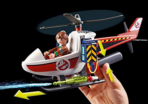 Playmobil Ghostbusters Venkman Avec Helicoptere (9385)