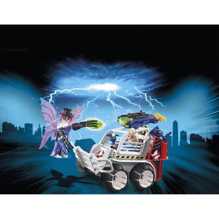 Playmobil 9386 - Ghostbusters Edition Limitee - Spengler Et Voiturette