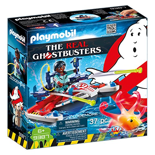 Playmobil Ghostbusters Zeddemore Avec Scooter Des Mers (9387)