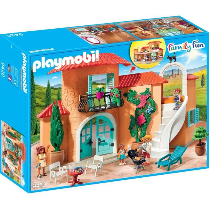 Playmobil Villa De Vacances Family Fun 97 Pieces Mixte A Partir De 4 Ans