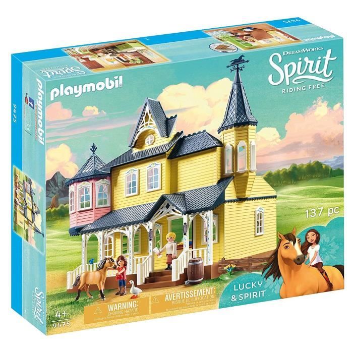 Playmobil 9475 Spirit - Maison De Lucky