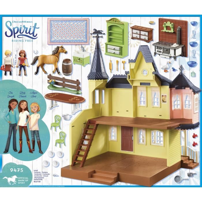 Playmobil 9475 Spirit - Maison De Lucky