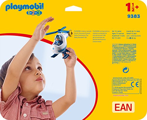 Playmobil 9383 Helicoptere De Police