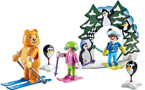 Playmobil - Nouveaute 2018 - Moniteur de ski avec enfants - 9282
