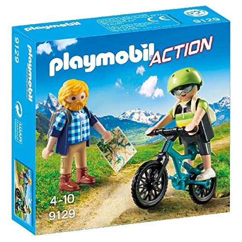 Playmobil - Nouveaute 2018 - Randonneur et cycliste - 9129