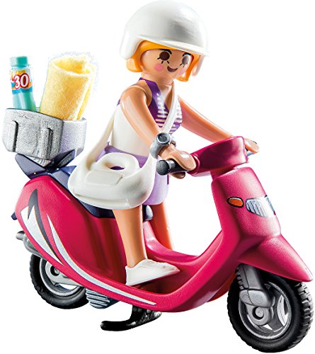 Playmobil - Nouveautes 2018 - Vacanciere avec scooter - 9084