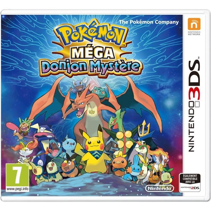 Pokemon Mega Donjon Mystere Nintendo 3ds2ds