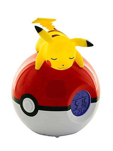 Radioreveil Lumineux Teknofun Pikachu Pokemon