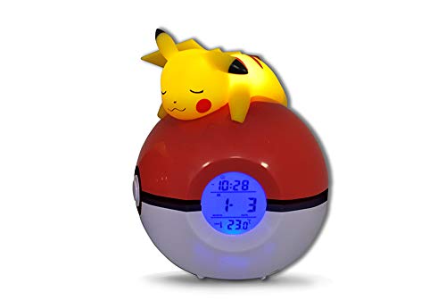 Radioreveil Lumineux Teknofun Pikachu Pokemon