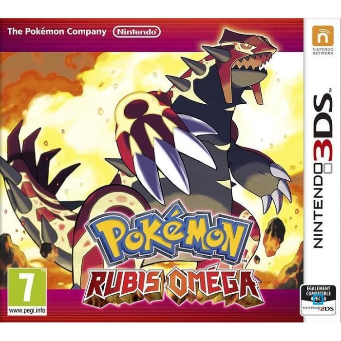Nintendo Pokemon Rubis Omega 3ds