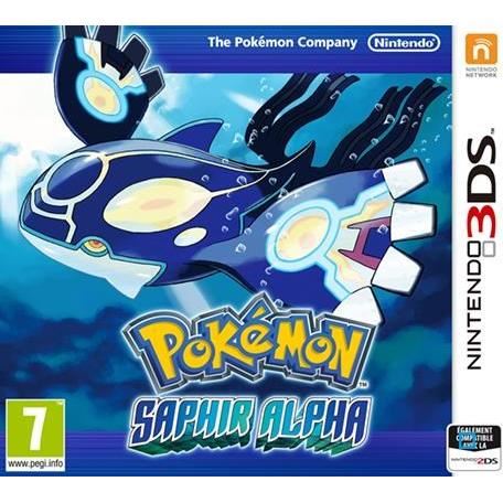 Nintendo Pokemon Saphir Alpha 3ds