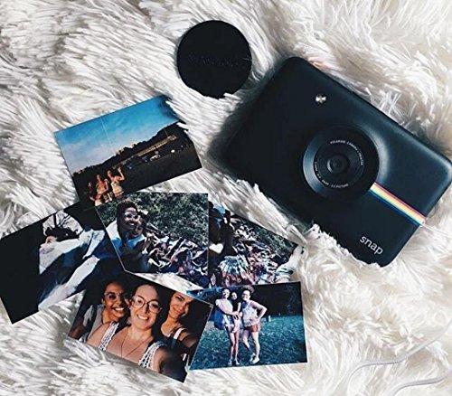 Appareil Photo Compact Polaroid Snap - Black - 10 Megapixels - Impression Instantanee - Flash Integre