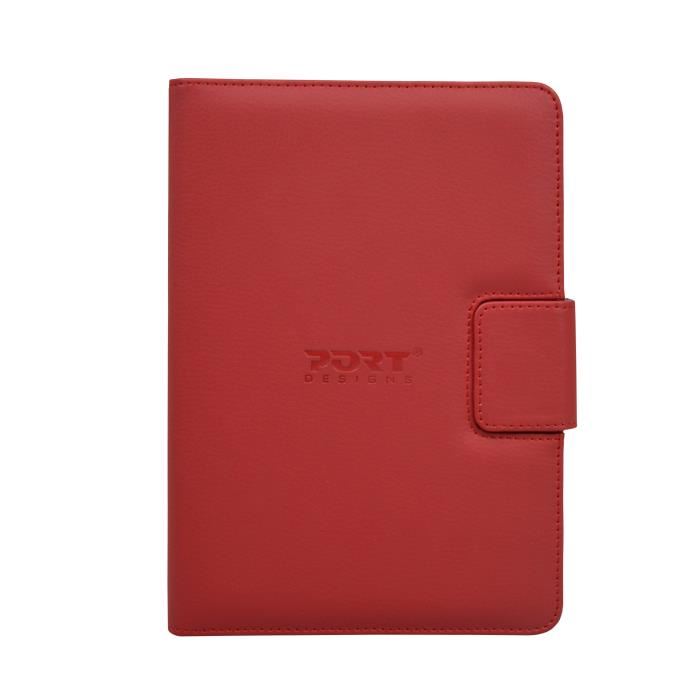 Housse Coque Etui Pour Tablette Universel 10 Rouge - Mascar - Port Designs