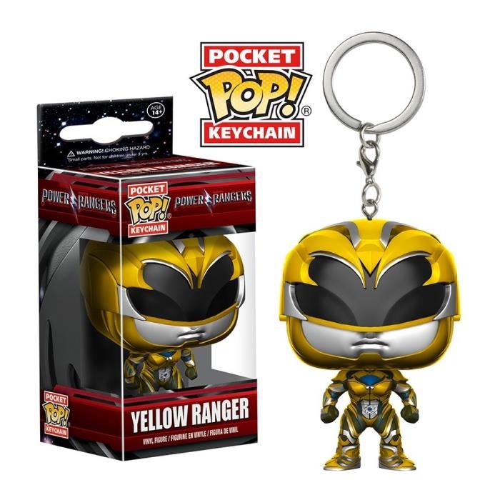 Porte-cle Funko Pocket Pop! Power Rangers : Yellow Ranger