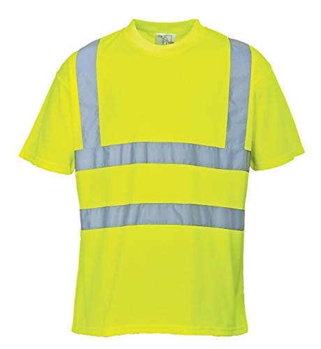 portwest T shirt haute visibilite Manches Courtes EN 20471 S478 JAUNE XL