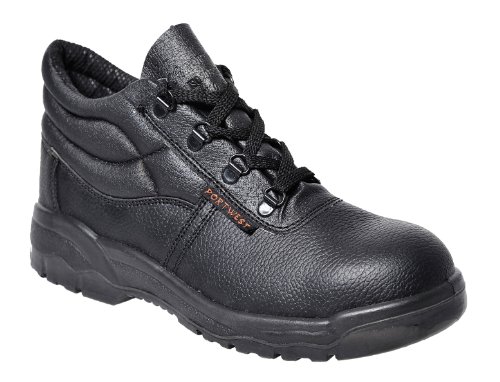 Portwest - Chaussures De Securite Basses En Cuir Croute Legeres Et Confortables Steelite S1p Noir Taille 49