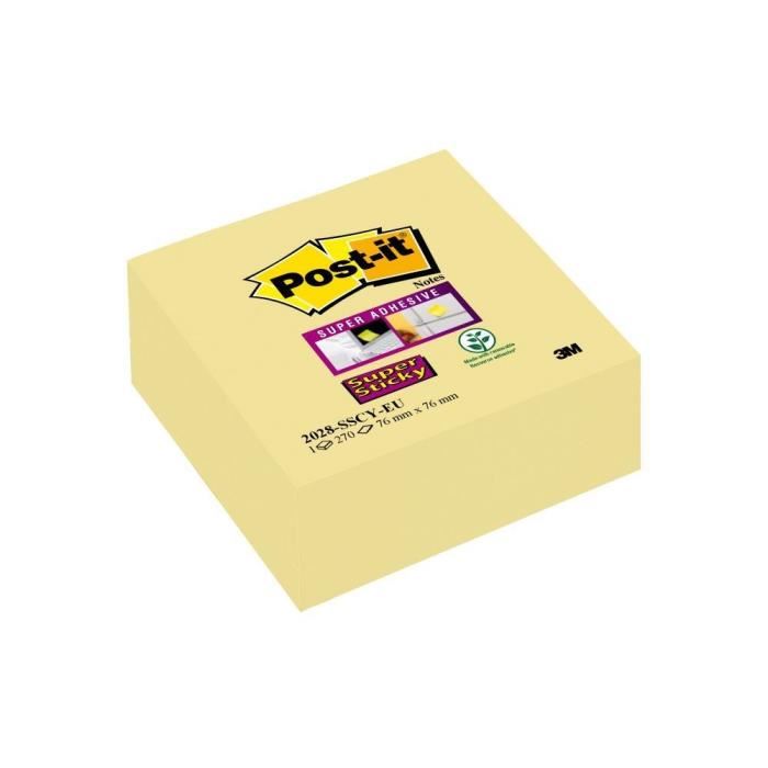 Post-it Cube Super Sticky Notes Repositi...