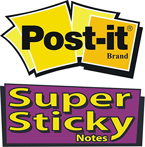 Post-it Super Sticky Notes, Jaune Canari...