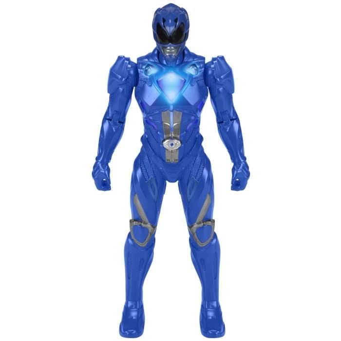 Bandai Power Rangers - Figurine À Fonction Lumineuse 18cm Ranger Bleu