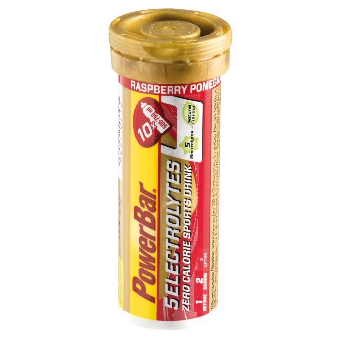 Powerbar 5 Electrolytes - 12x10 Comprimes - Framboise-grenade