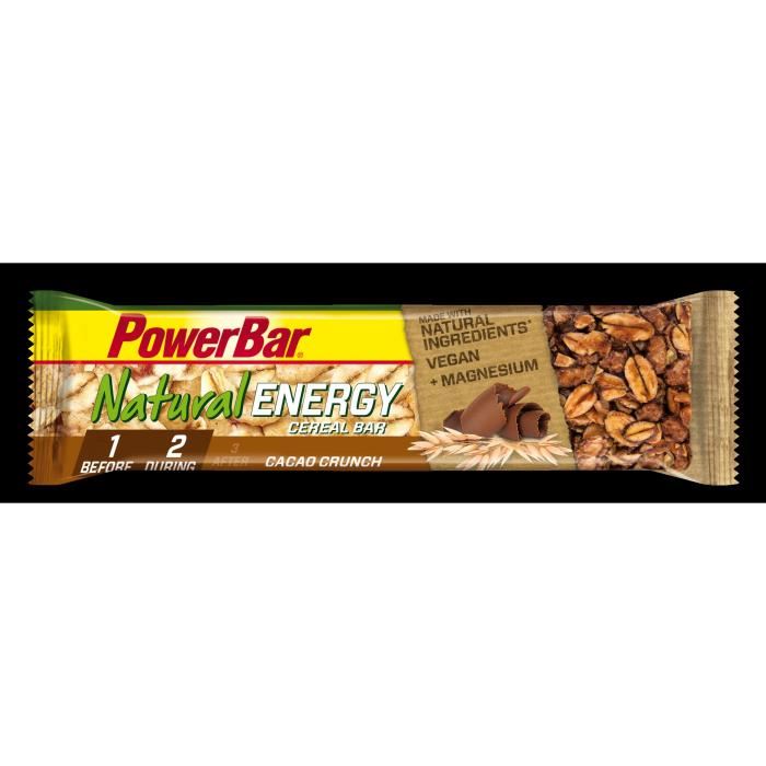 PowerBar Natural Energy Bar Cereals - 24x40g - Cacao