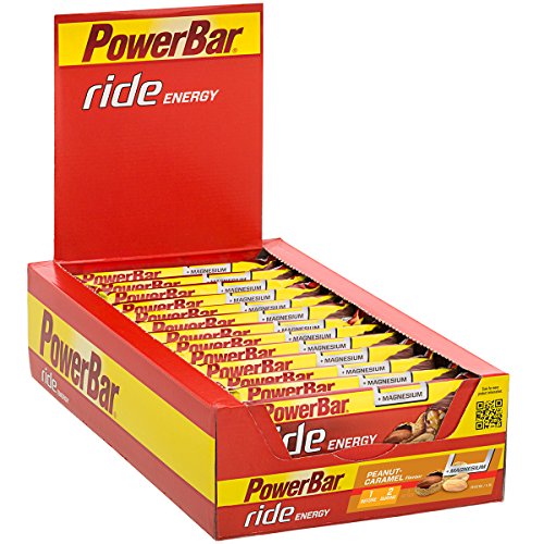 Powerbar Lot De 18 Barres Energetiques Ride Cacahouete Caramel 55 G