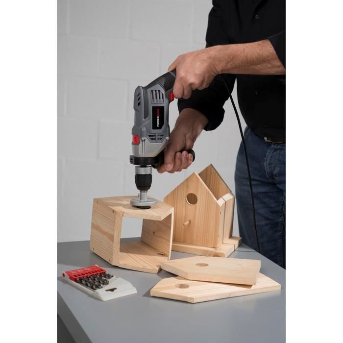 Perceuse A Percussion Filaire 950w Powerplus
