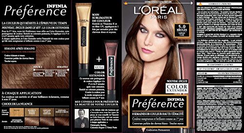 L'oreal - Coloration Preference Infinia 5.0 Bruges Chatain Clair