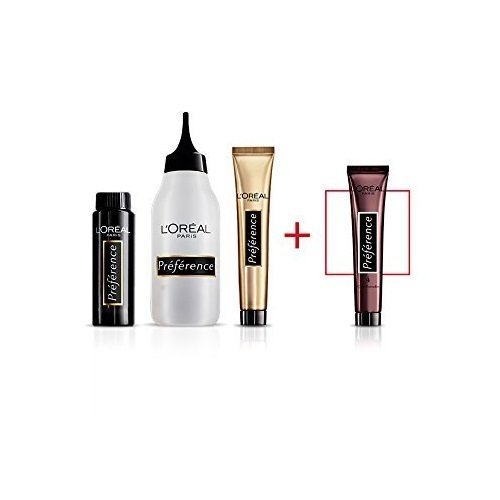 Coloration Loreal Preference Infinia 50 Bruges Chatain Clair Sans Ammoniaque Creme Femme