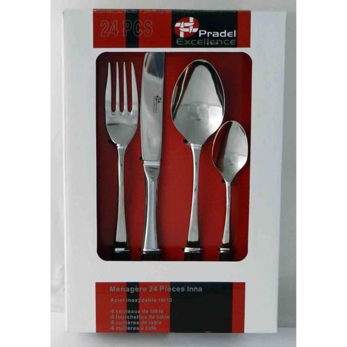 Pradel Excellence Menagere 24 Pieces Inna
