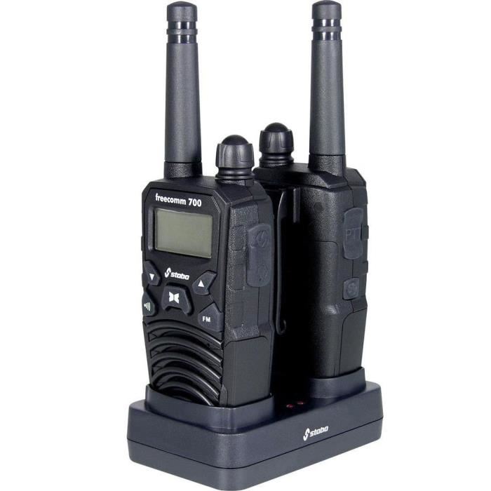 Coffret Talkie Walkie STABO Freecomm 700
