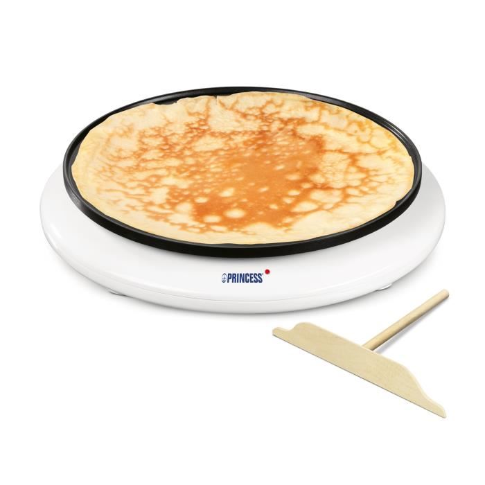 Crepiere 492227 Princess - Diametre De La Plaque : 30 Cm - Nettoyage Facile - Pancake Maker ? Pancakes & Crepes