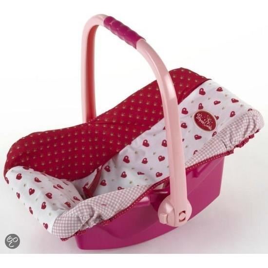 Porte Poupee Rigide Princess Coralie Klein Pour Poupees De 35 A 45 Cm Poignee A 3 Positions Coloris Aleatoire Rose Ou Bleu