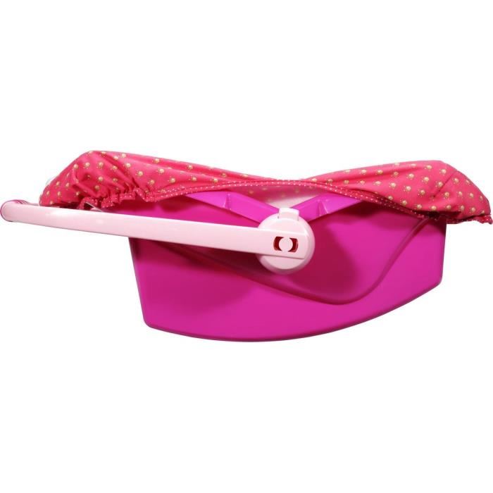Porte Poupee Rigide Princess Coralie Klein Pour Poupees De 35 A 45 Cm Poignee A 3 Positions Coloris Aleatoire Rose Ou Bleu