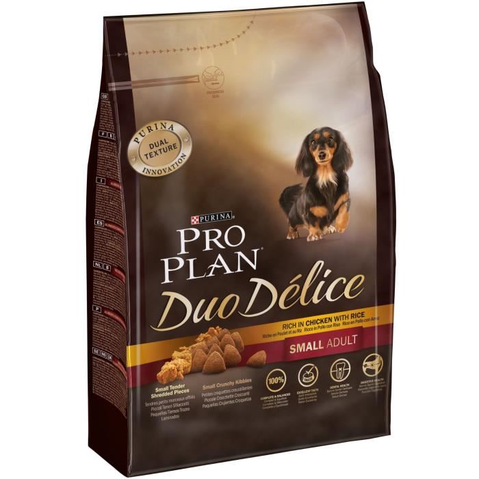 Purina Proplan Dog Duo Delice Small Adult Poulet & Riz 2,5 Kg