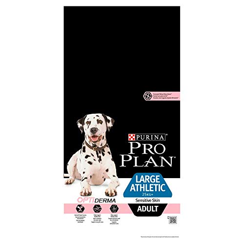 Pro Plan Optiderma Large Athletic Adult Sensitive Skin chien 14 kg