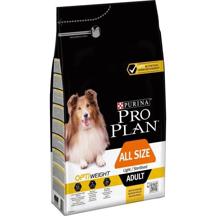 Purina Proplan Optiweight Chien Sterilise Toutes Tailles 3kg