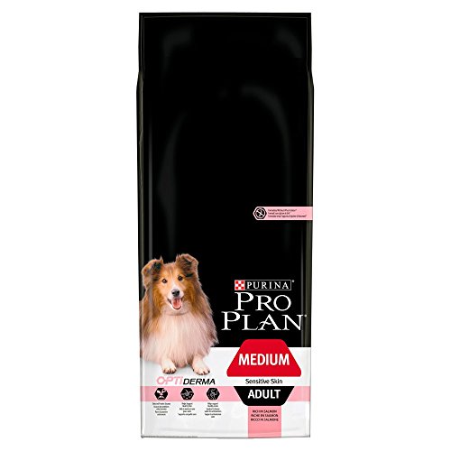 Pro Plan Adult Medium Sensitive Skin Salmon Optiderma 14 kg