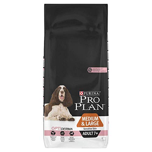 Pro Plan Chien Medium/Large Adult 7+ Sensitive Skin Optiderma 14 kg